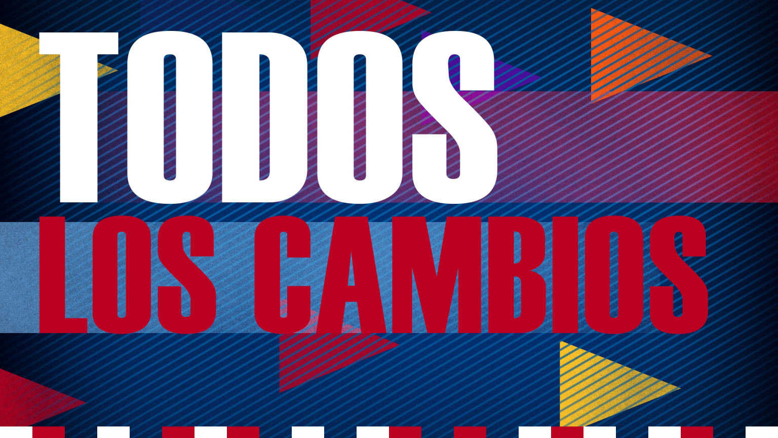 cambios en MLB
